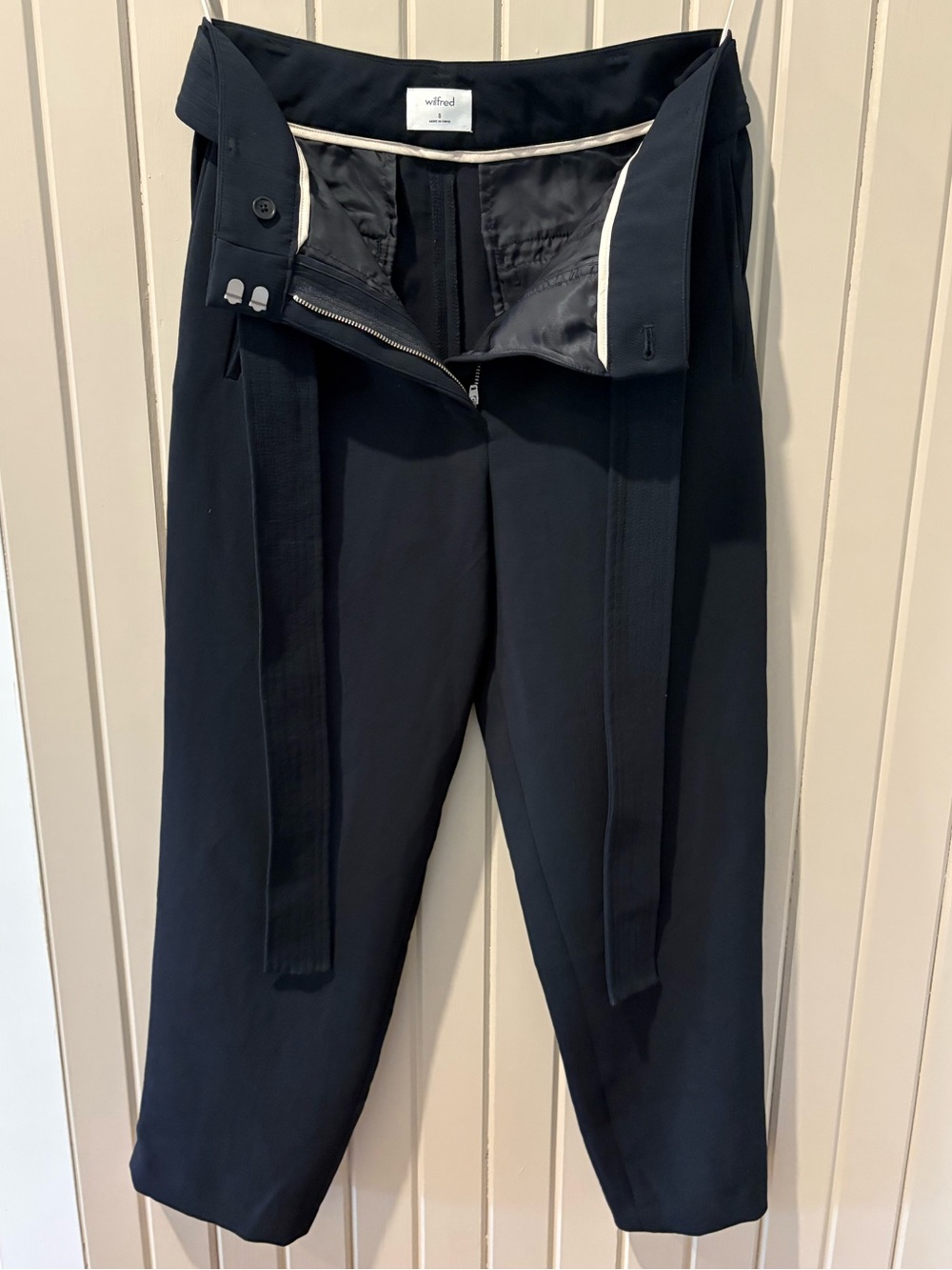 Wilfred High-Rise Cropped Trouser